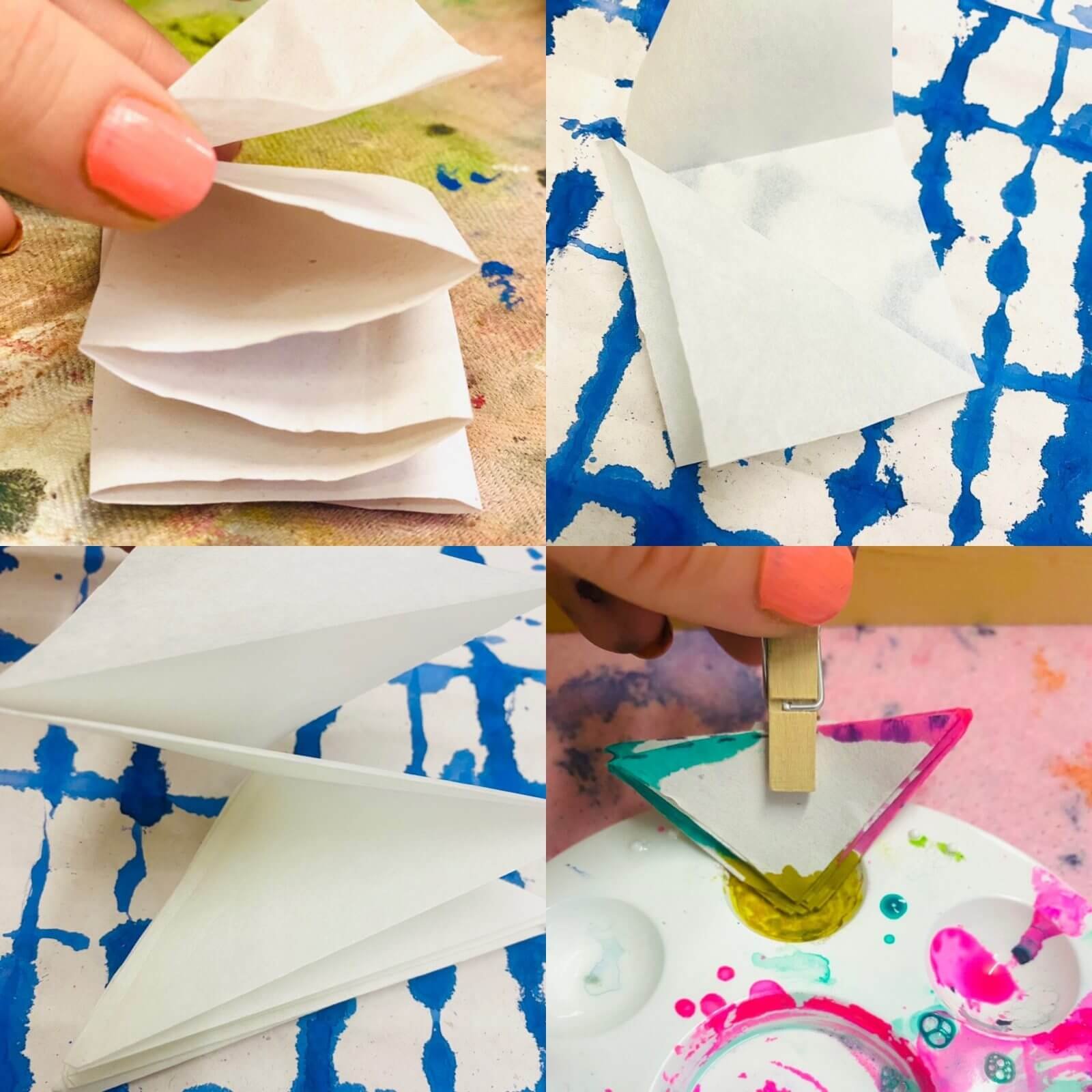 Orizomegami Gefaltetes Papier