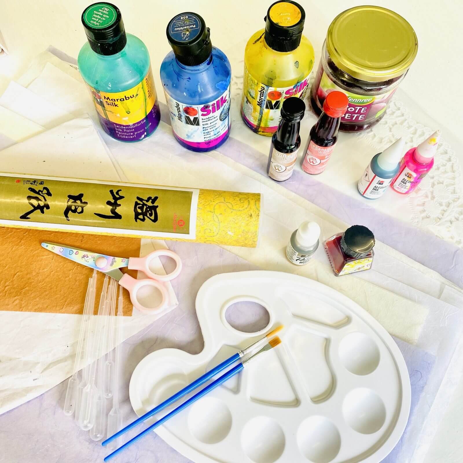 Materialien für Orizomegami