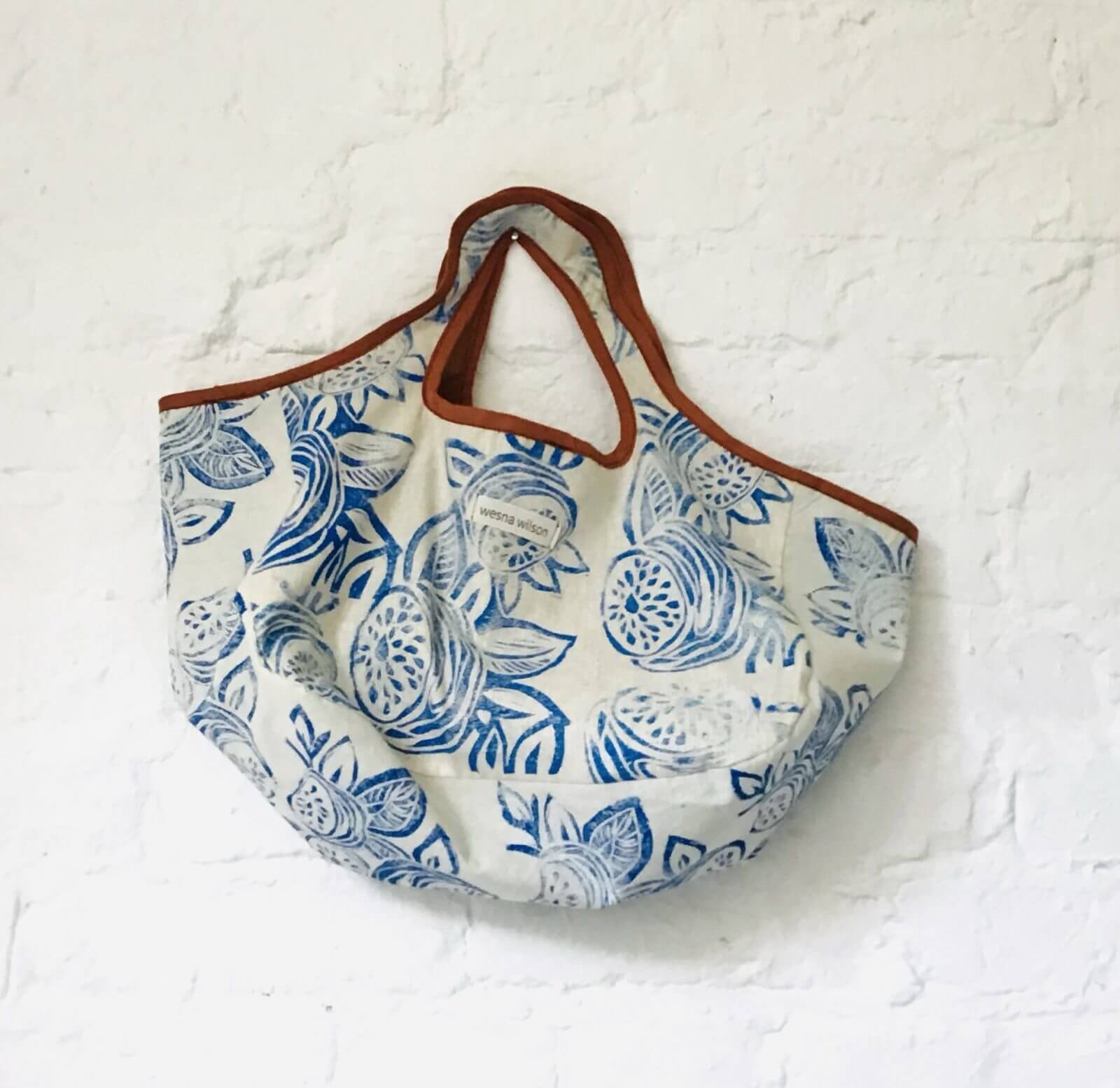 Der fertige Blockprint Shopper