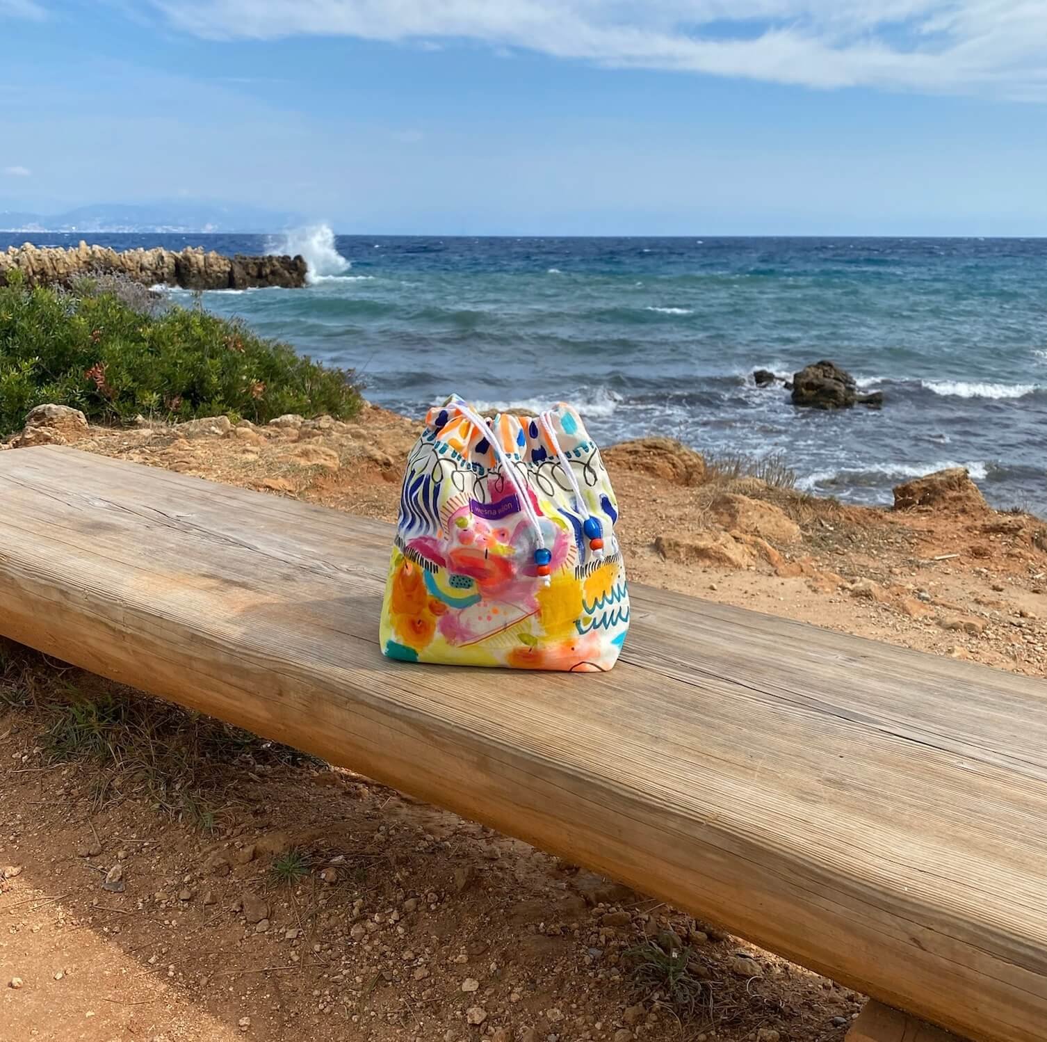 Meine Projekttasche in Antibes